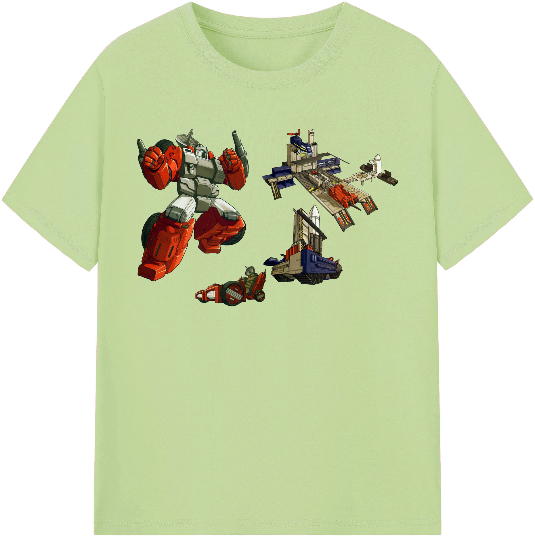 （画像用）  綿100％半袖Tシャツ（フロントプリント）